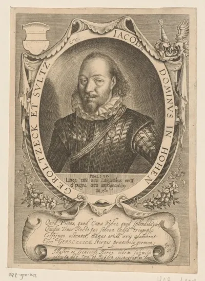 Portret van Jakob von Hohengeroldseck und Sulz