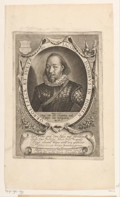 Portret van Jakob von Hohengeroldseck und Sulz