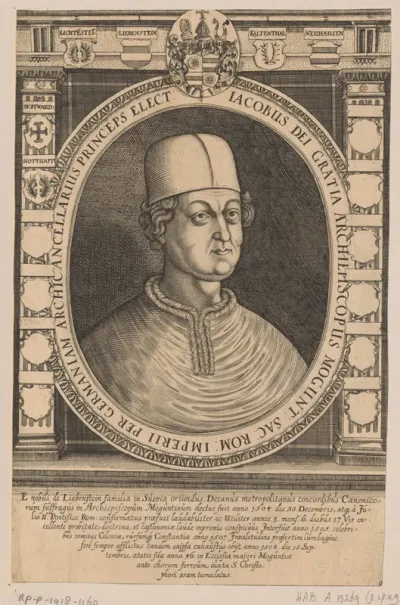 Portret van Jakob von Liebenstein