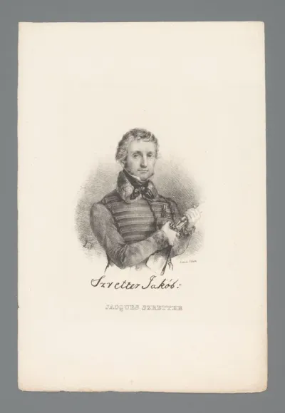 Portret van Jakub Szretter