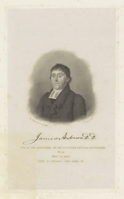 Portret van James Anderson