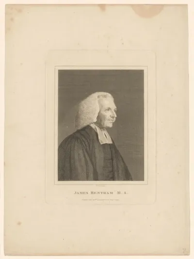 Portret van James Bentham