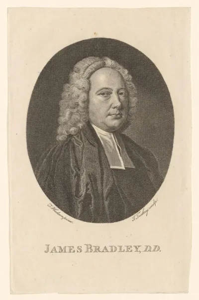 Portret van James Bradley