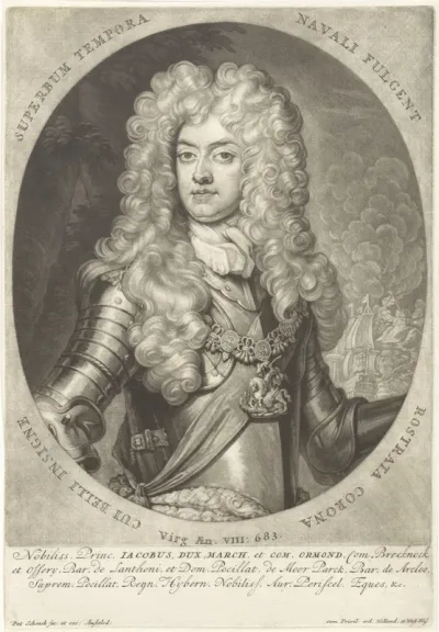 Portret van James Butler van Ormond