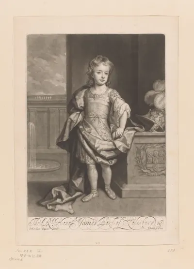 Portret van James Cecil