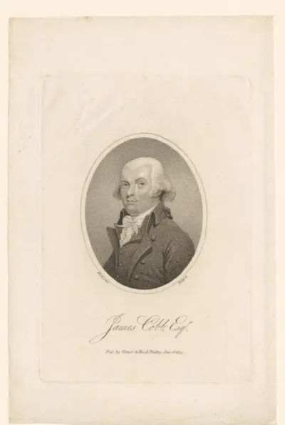 Portret van James Cobb Esqr.