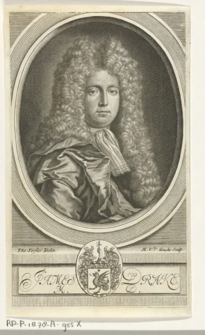 Portret van James Drake