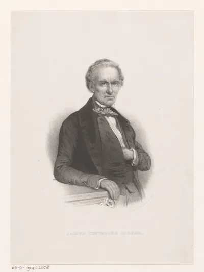 Portret van James Fenimoore Cooper