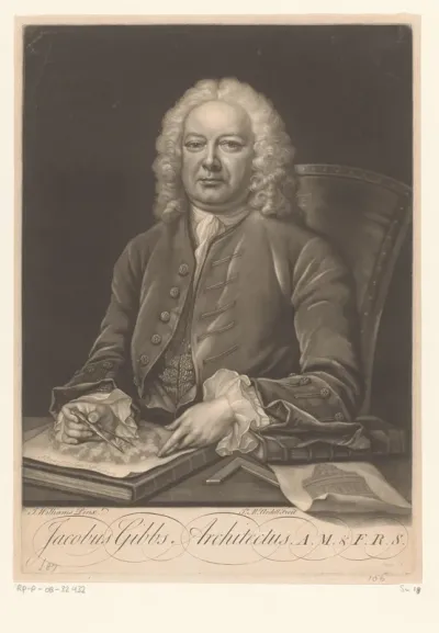 Portret van James Gibbs