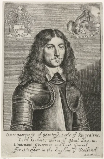 Portret van James Graham, markies van Monrose, graaf van Kingcairne