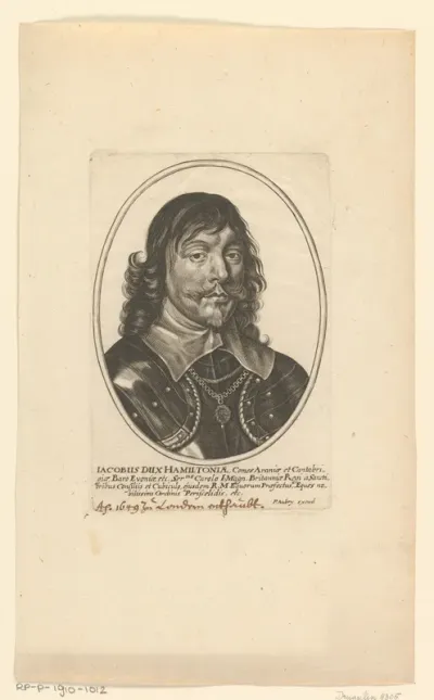 Portret van James Hamilton I