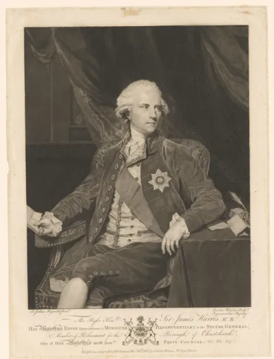 Portret van James Harris