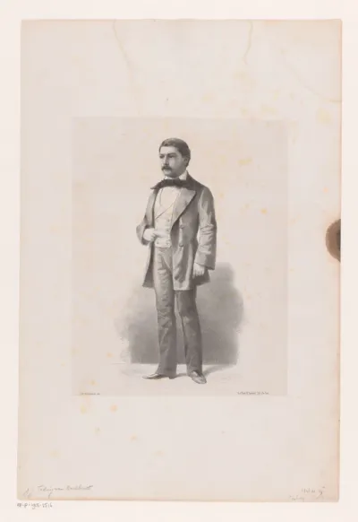 Portret van James John Teding van Berkhout