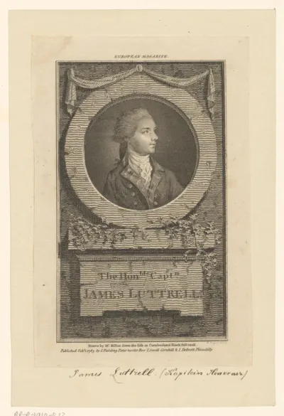 Portret van James Luttrell