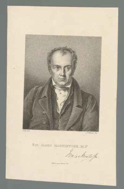 Portret van James Mackintosh