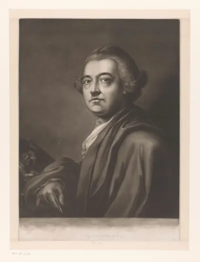 Portret van James McArdell