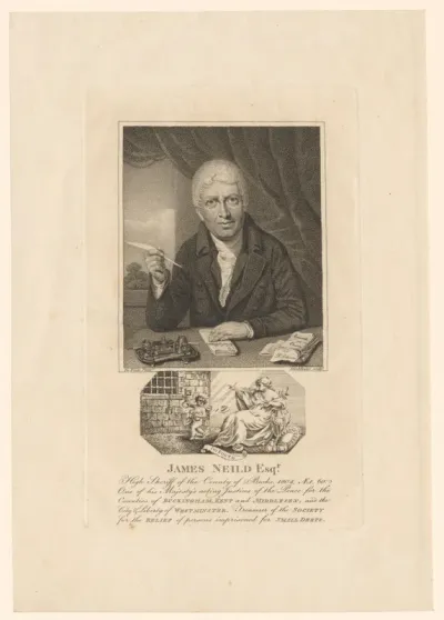 Portret van James Neild Esqr. op 60-jarige leeftijd