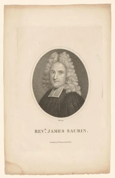 Portret van James Saurin
