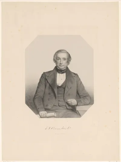 Portret van James Scott Bowerbank