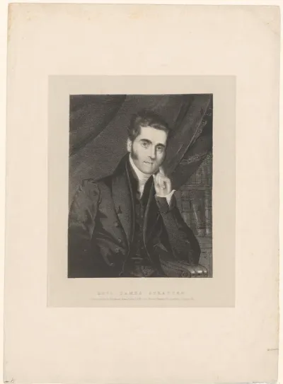 Portret van James Stratten