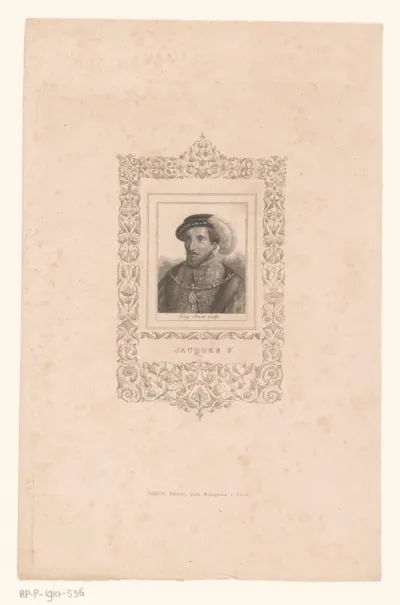 Portret van James V