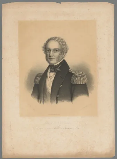 Portret van James Whitley Deans Dundas