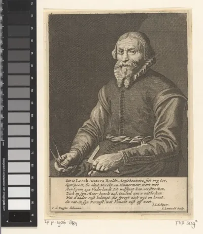 Portret van Jan Adriaensz Leeghwater