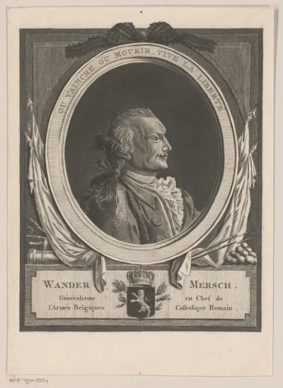 Portret van Jan Andries vander Mersch