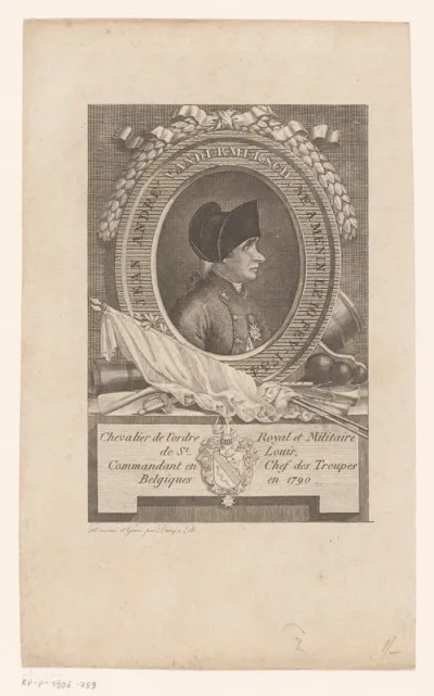 Portret van Jan Andries vander Mersch