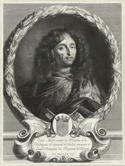 Portret van Jan Andrzej Morsztyn