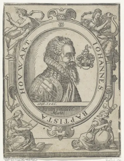 Portret van Jan Baptist Houwaert