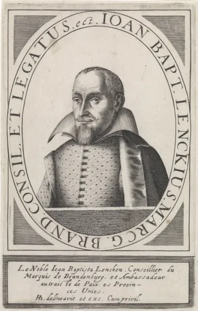 Portret van Jan Baptist Lencken