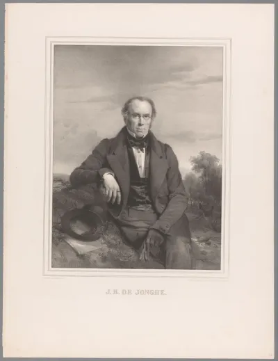 Portret van Jan Baptiste de Jonghe