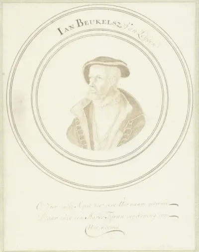 Portret van Jan Beukelsz. van Leyden