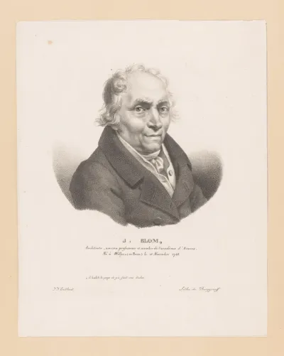 Portret van Jan Blom