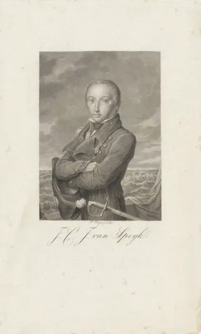 Portret van Jan Carel Josephus van Speyk
