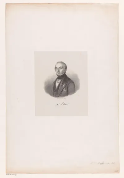 Portret van Jan Carel van Goltstein