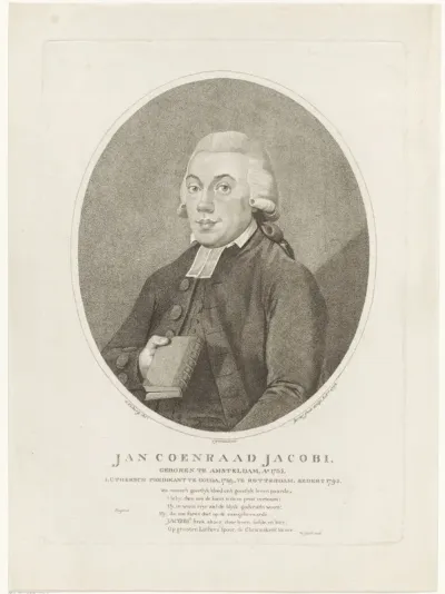 Portret van Jan Coenraad Jacobi