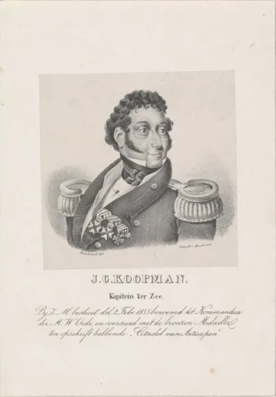 Portret van Jan Coenraad Koopman