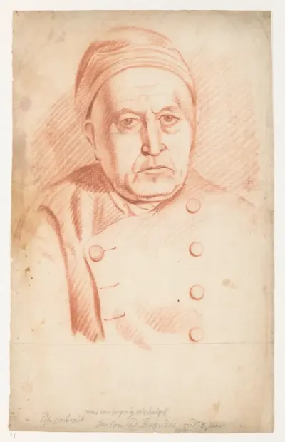 Portret van Jan Conrad Brandes