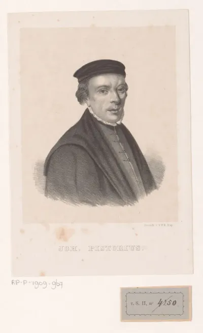 Portret van Jan de Bakker