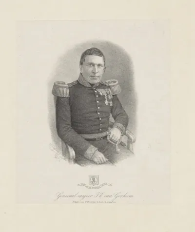 Portret van Jan Egbert van Gorkum
