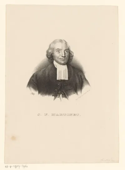 Portret van Jan Floris Martinet
