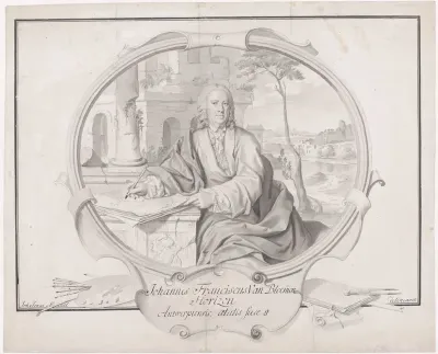 Portret van Jan Frans van Bloemen