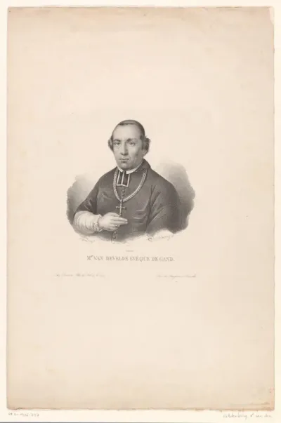 Portret van Jan Frans Van de Velde
