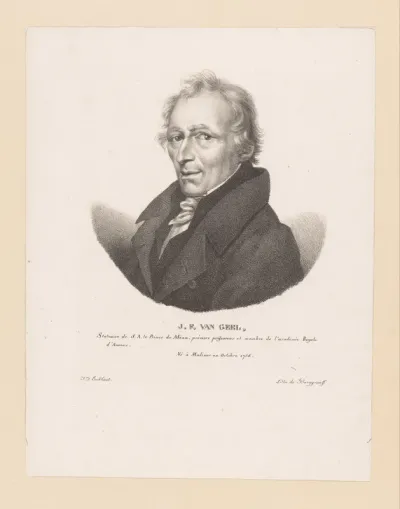 Portret van Jan Frans van Geel