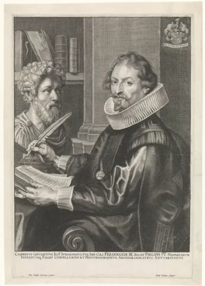 Portret van Jan-Gaspar Gevartius