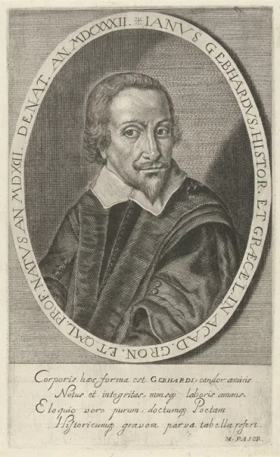 Portret van Jan Gebhard