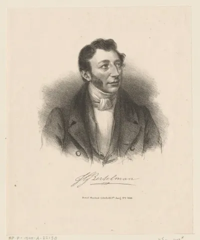 Portret van Jan George Bertelman