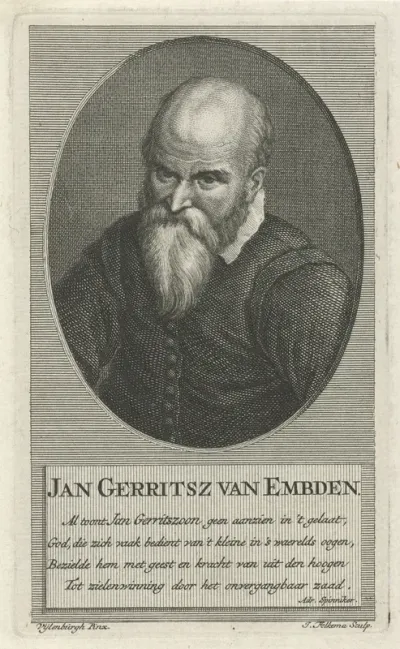 Portret van Jan Gerrits van Embden